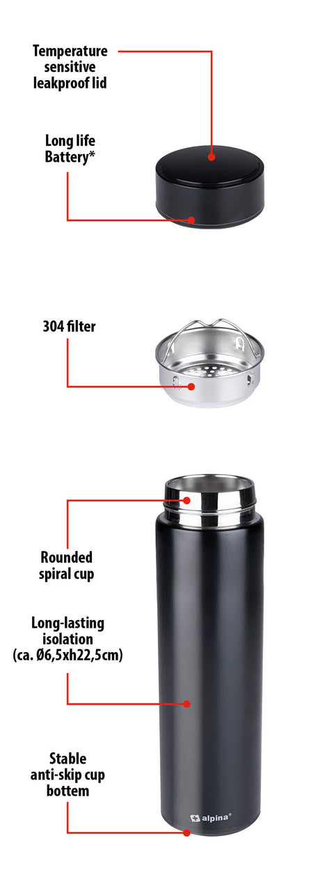 alpina Thermosfles 480ML - maximondo