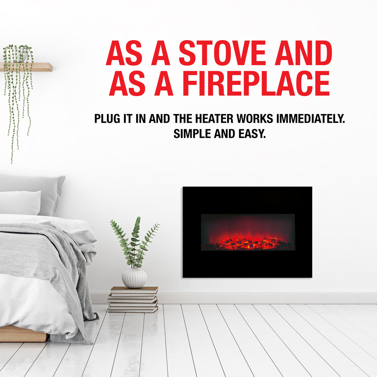 Classic Fire Sfeerhaard Memphis - 1800W - maximondo