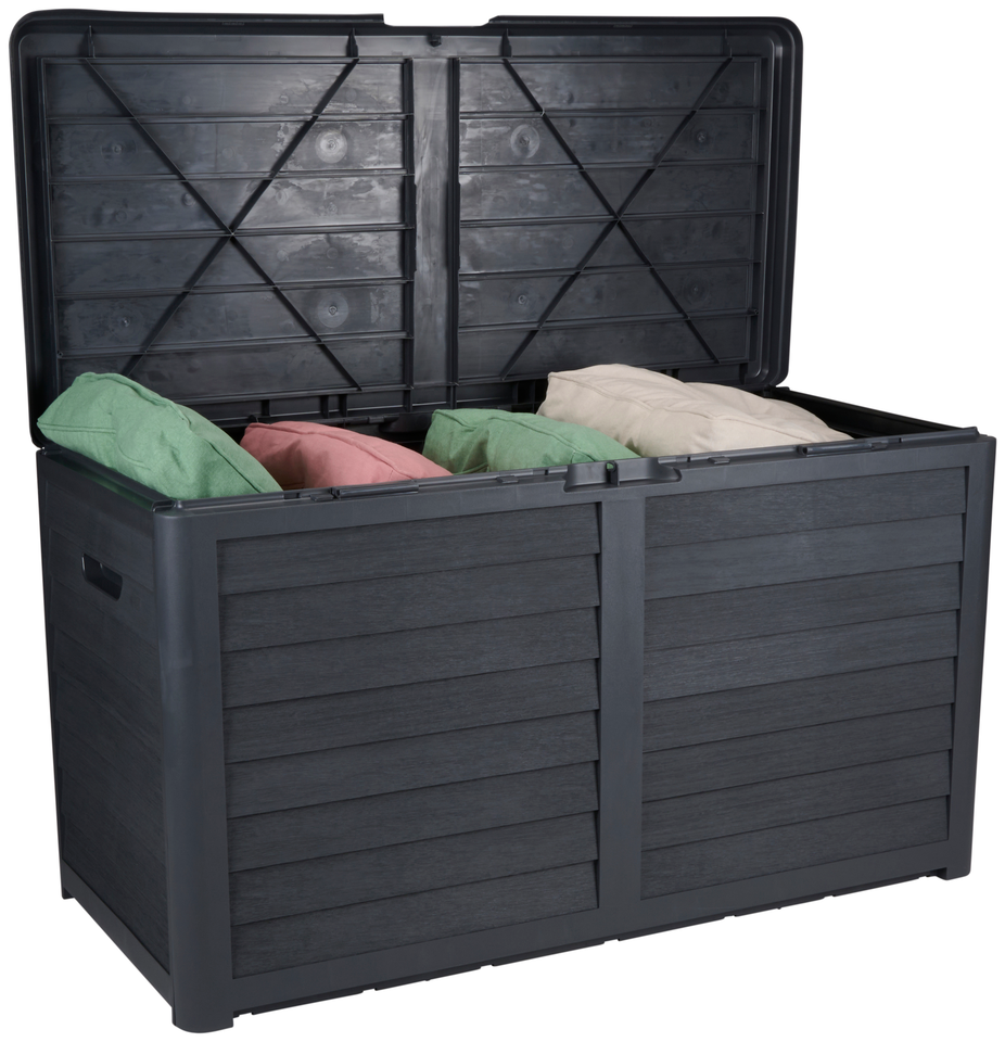 Lifetime Tuinkussenbox 420L - Zwart - maximondo