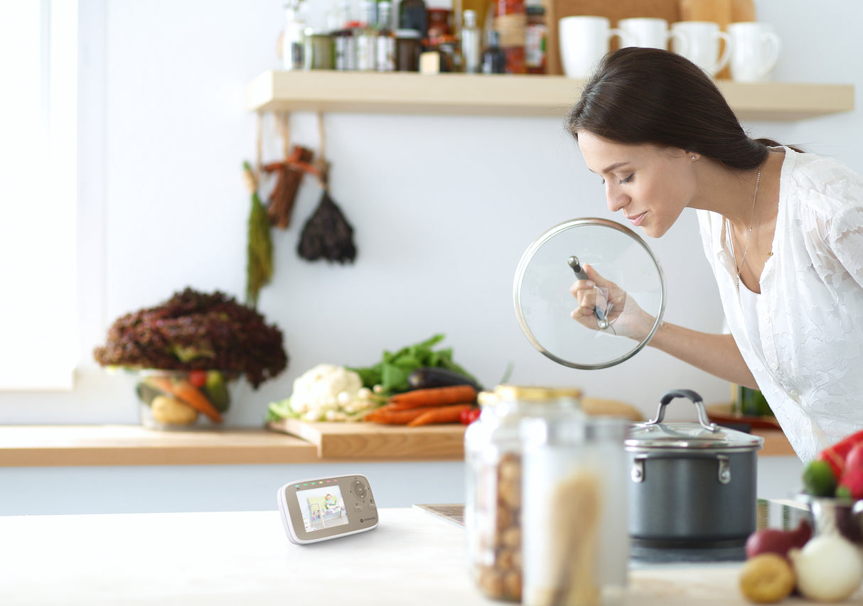 Motorola Babyfoon VM483, 2.8", Infrarood - maximondo