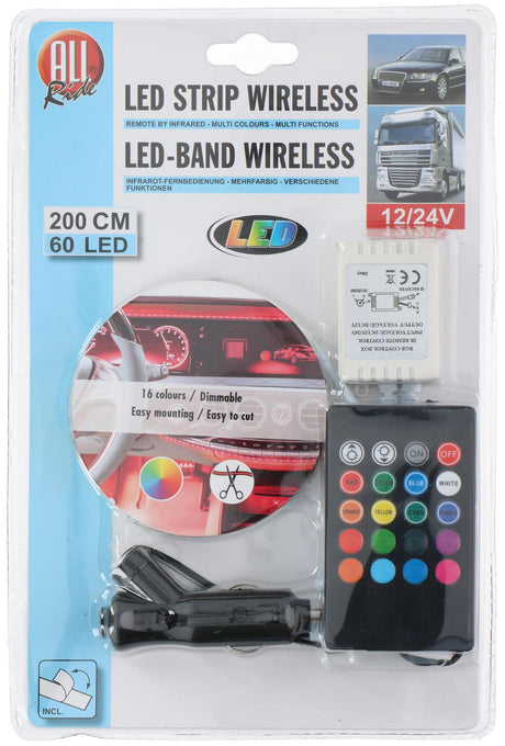 LED-Strip 12-24 Volt 2 meter - maximondo