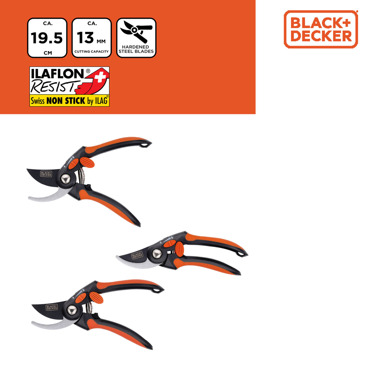 BLACK+DECKER Snoeischaar 13 MM - maximondo