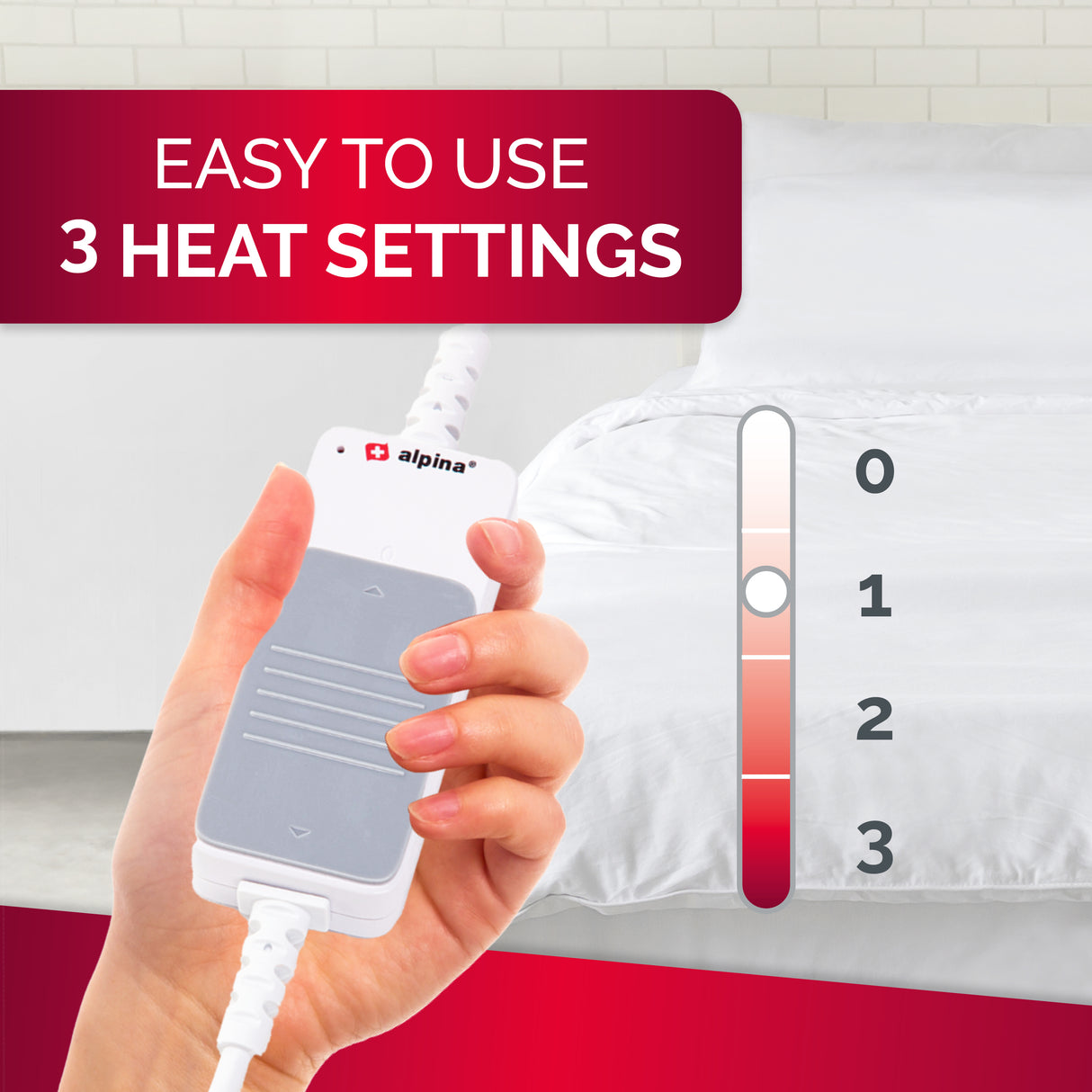 alpina Warmtedeken - 1 Persoon - 80x150 cm