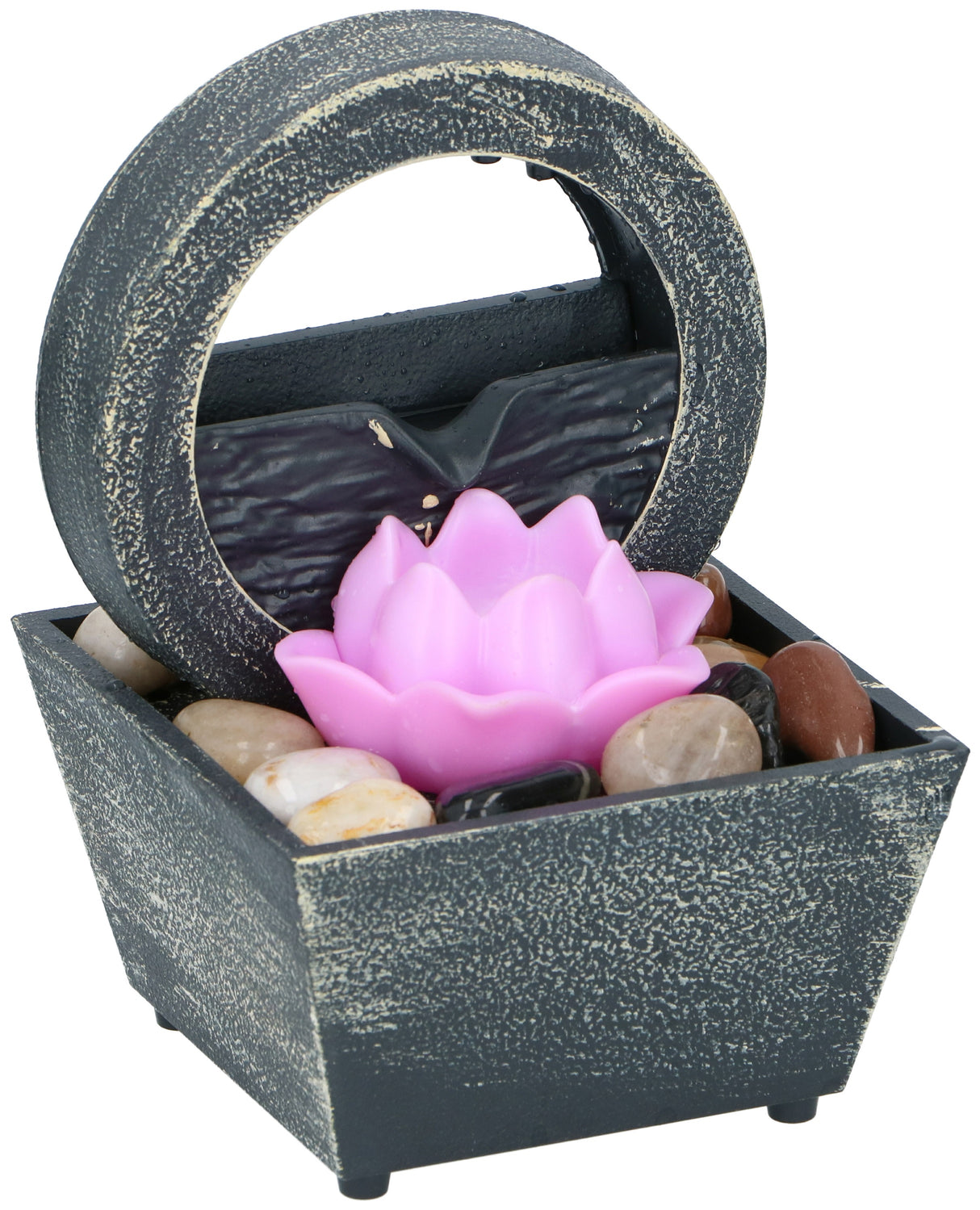 Grundig Tafelfontein met LEDlicht - maximondo