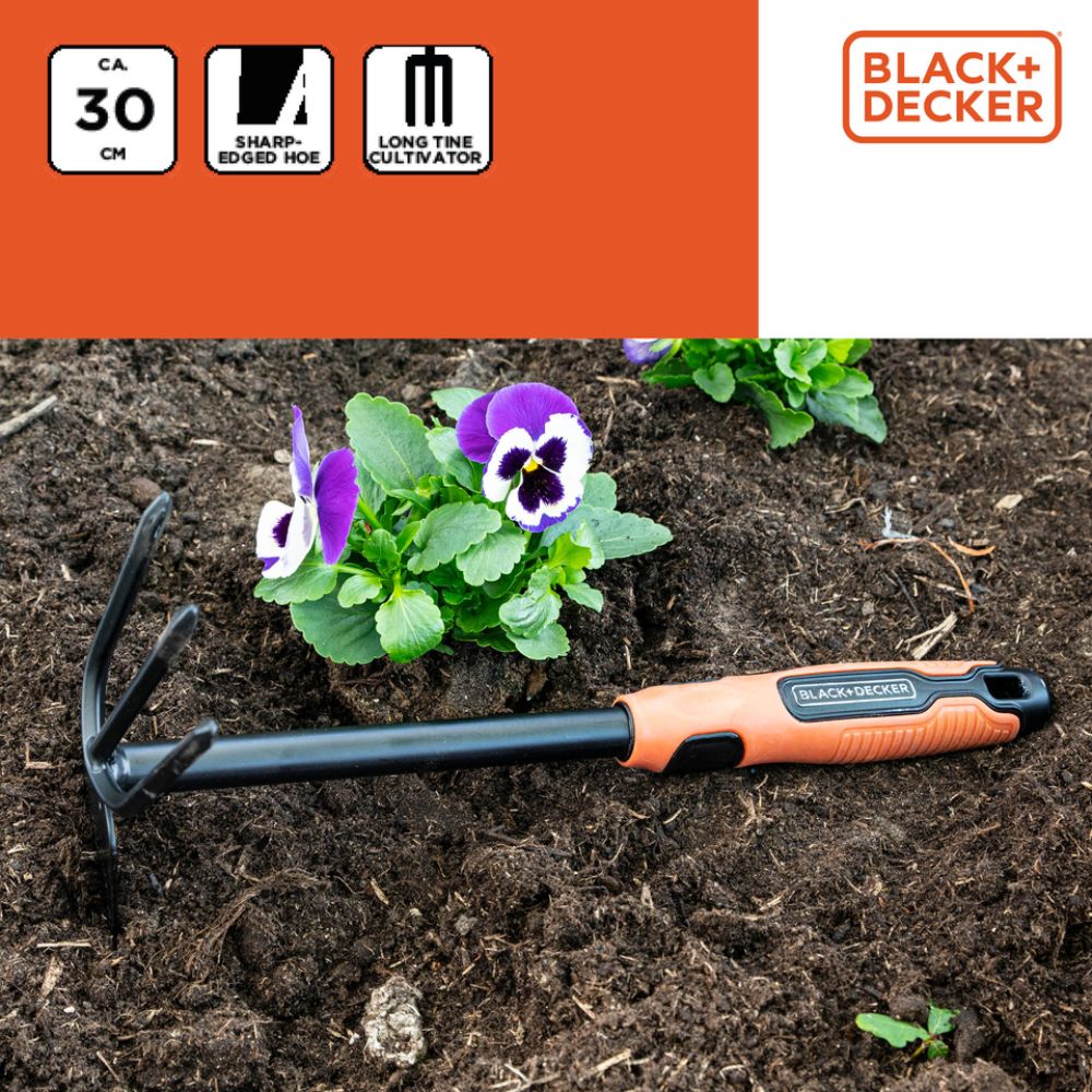 BLACK+DECKER Dubbele Schoffel 30 Cm - maximondo
