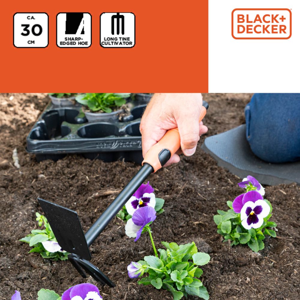 BLACK+DECKER Dubbele Schoffel 30 Cm - maximondo