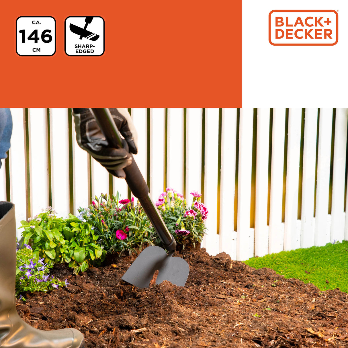 BLACK+DECKER Schoffel 146 CM - maximondo