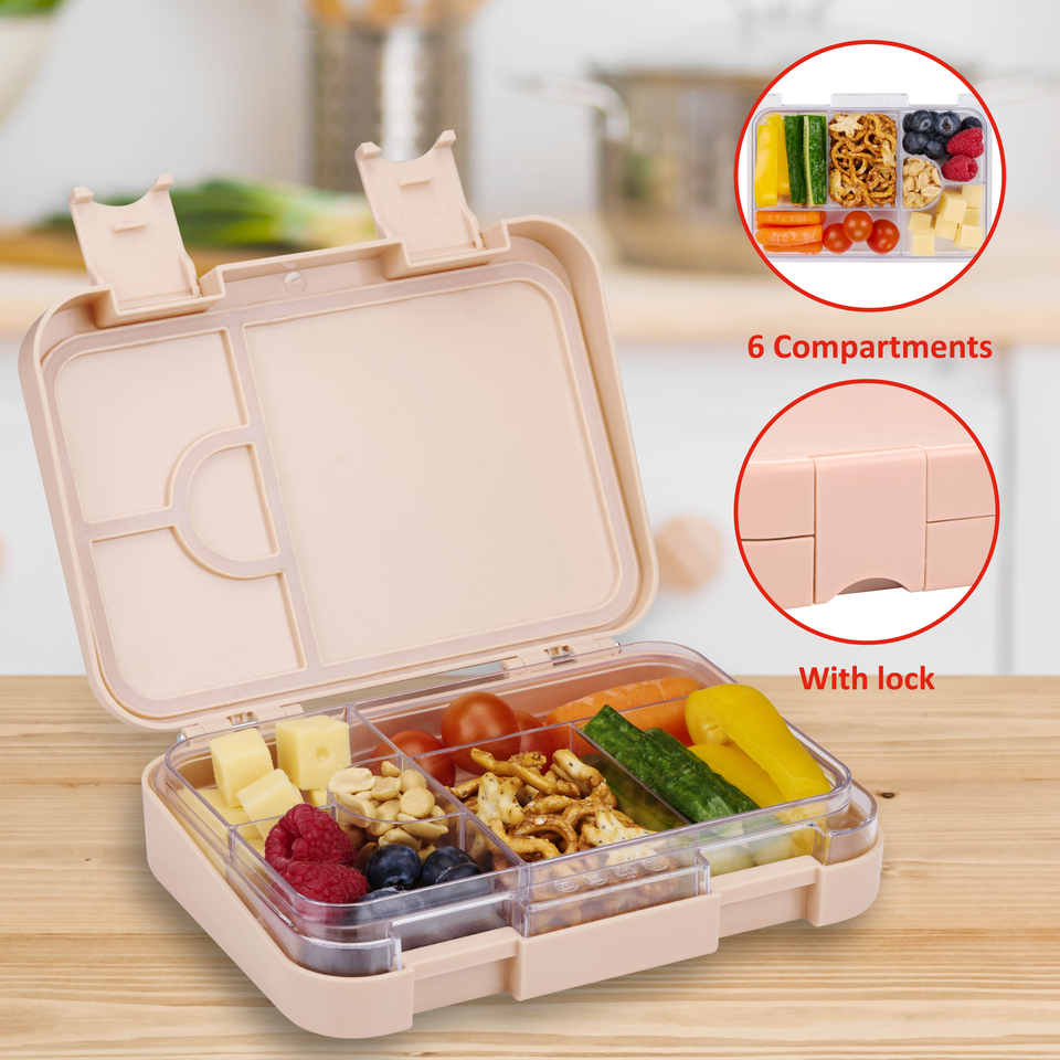 alpina Lunchbox Met Vakken 21x15 - maximondo