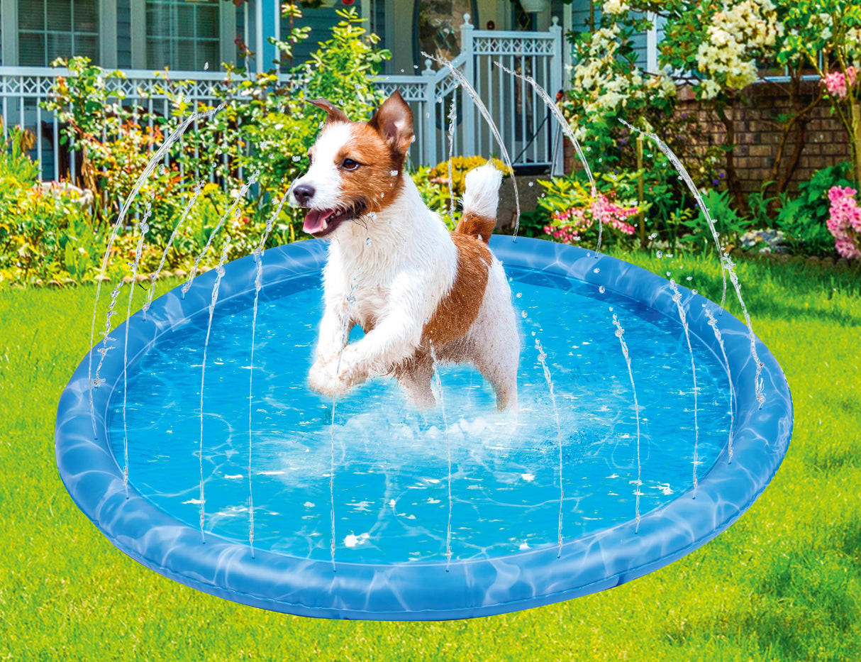 maxxpro Waterspeelmat Hond Ø100 CM - maximondo