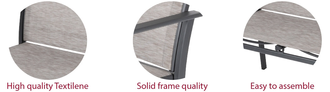 Lifetime Garden Tuinset Parijs 4 Stuks - maximondo