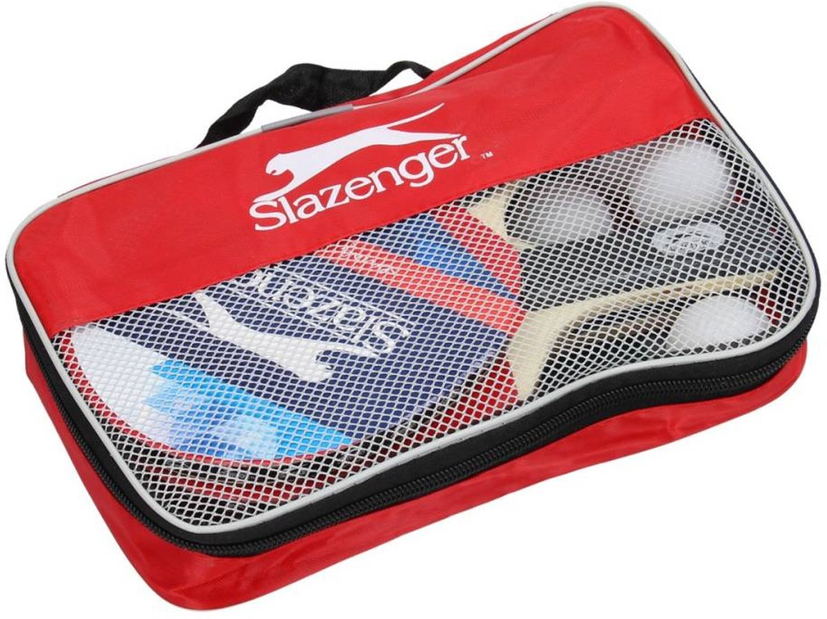 Slazenger Tafeltennisset 4 Pers. Incl. Tas - maximondo