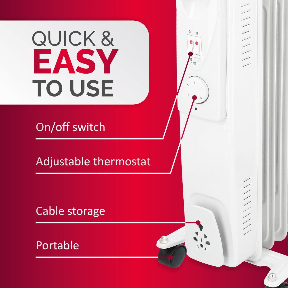 alpina Olieradiator 1500W - maximondo