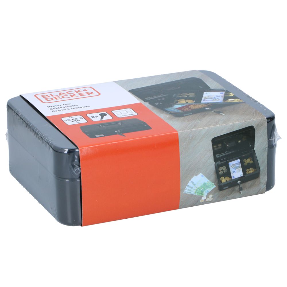BLACK+DECKER Spaarpot, Metaal - maximondo