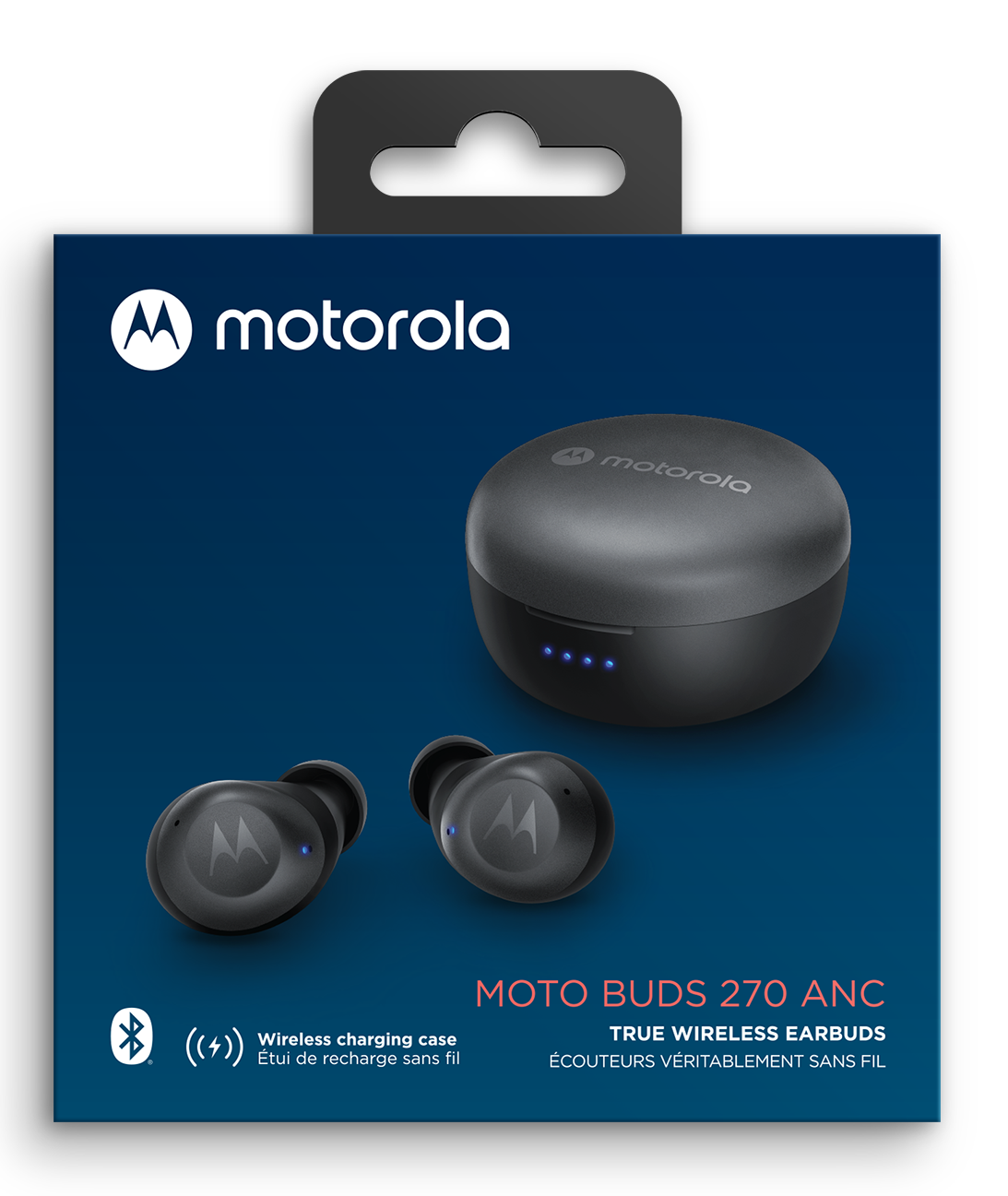 Motorola MOTO BUDS 270 ANC BLK, zwart - maximondo