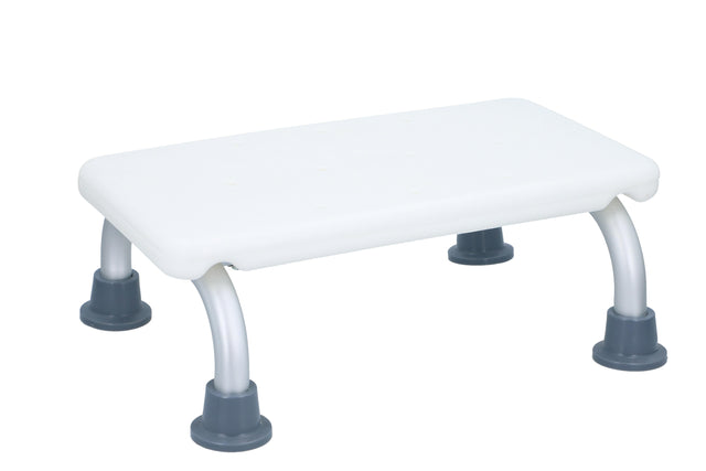 Vivamore Badopstap - max 150 kg - 40 x 31 x 14,5 cm - Wit - maximondo