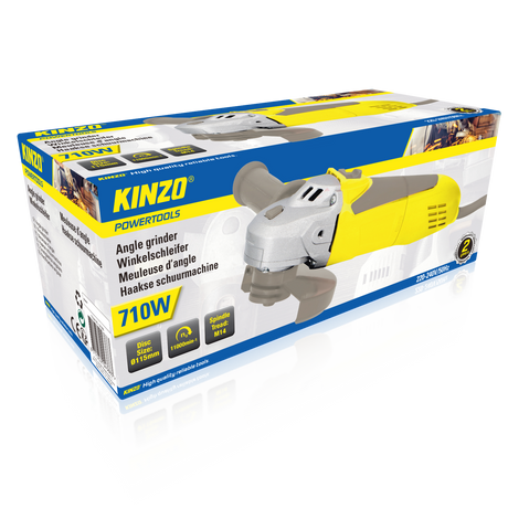 Kinzo Slijpmachine Ø115mm - maximondo