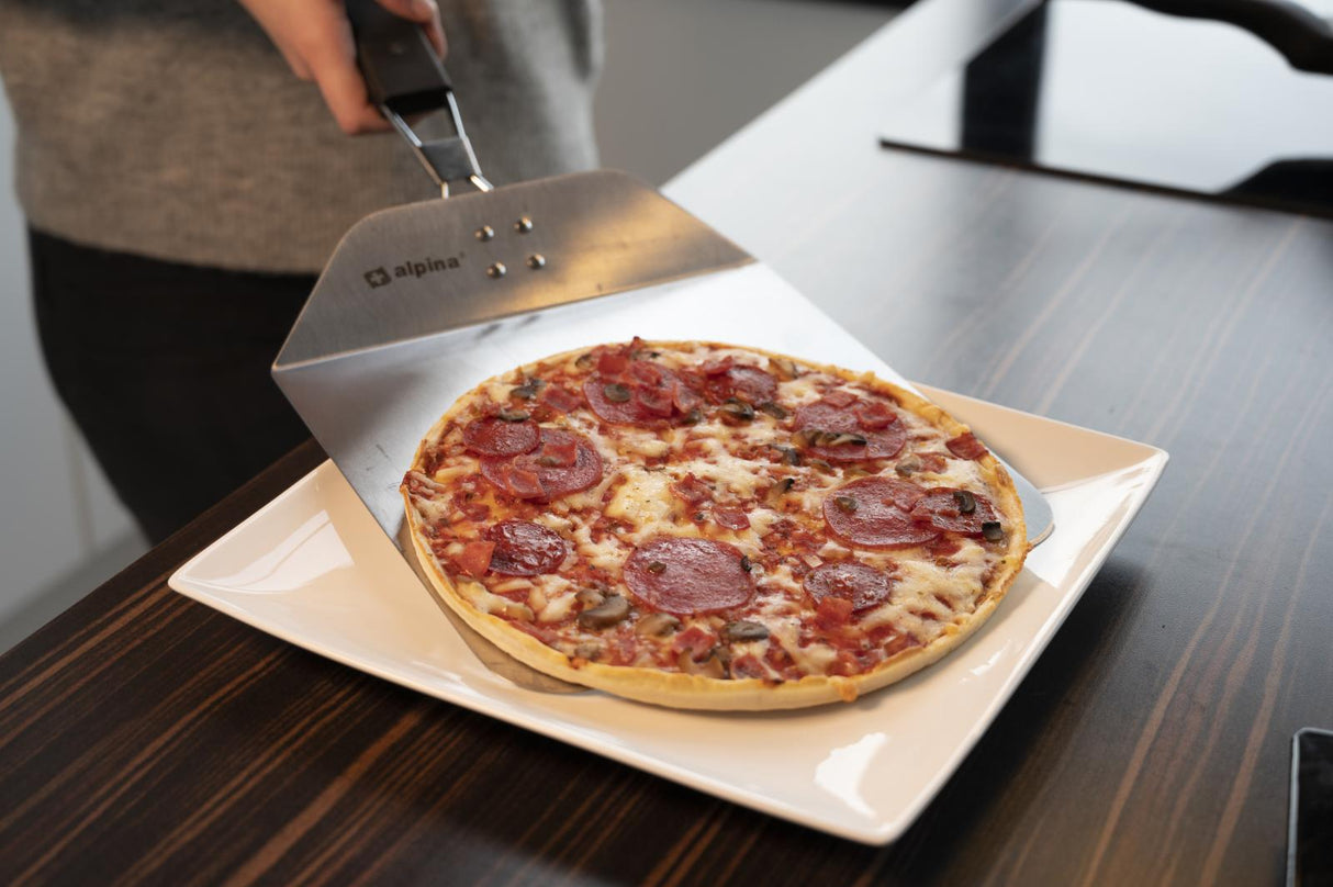 Pizzaschep RVS Inklapbaar - maximondo