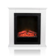 Classic Fire Lugano Sfeerhaard 1800W, Wit - maximondo