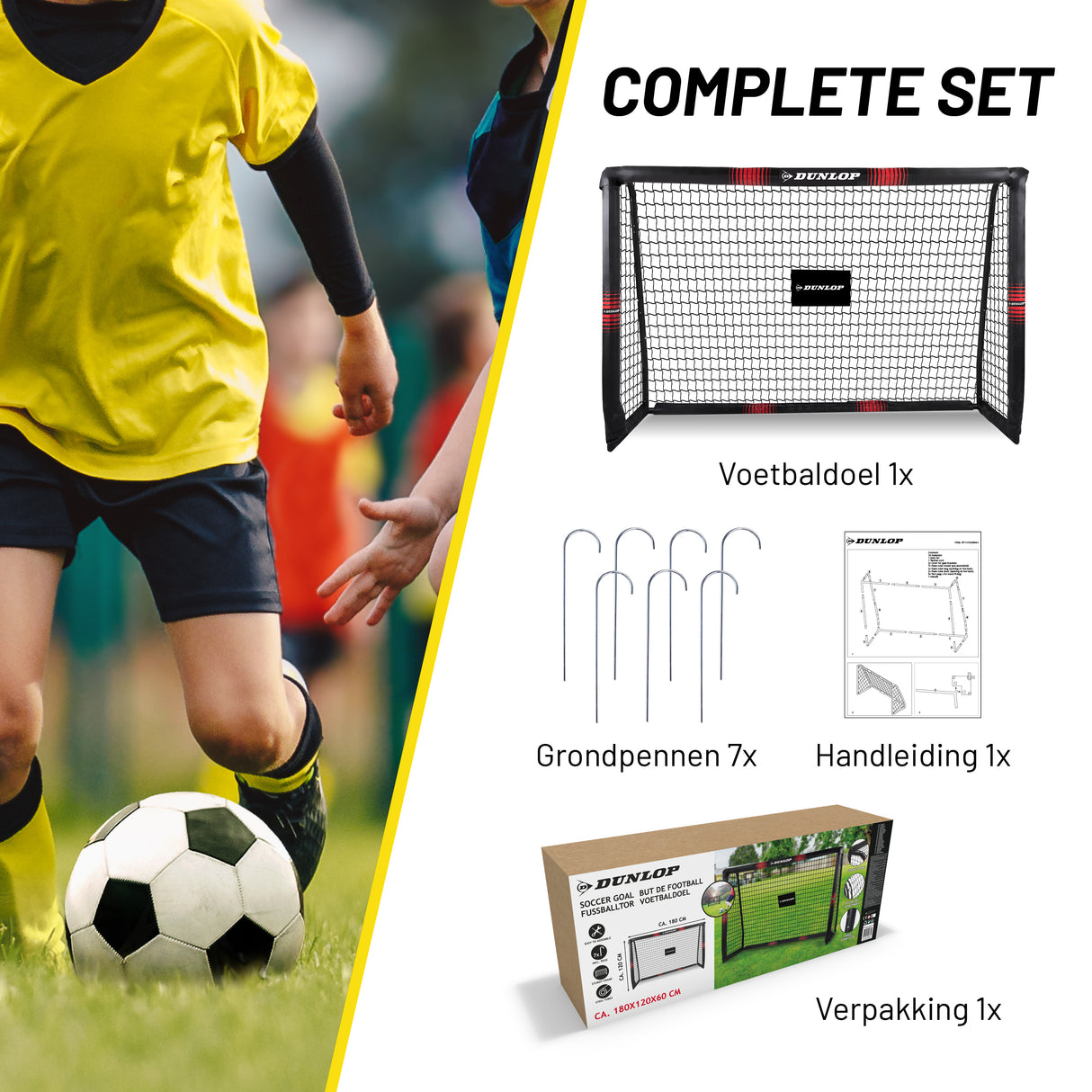 Dunlop Voetbaldoel voor Iedereen - maximondo