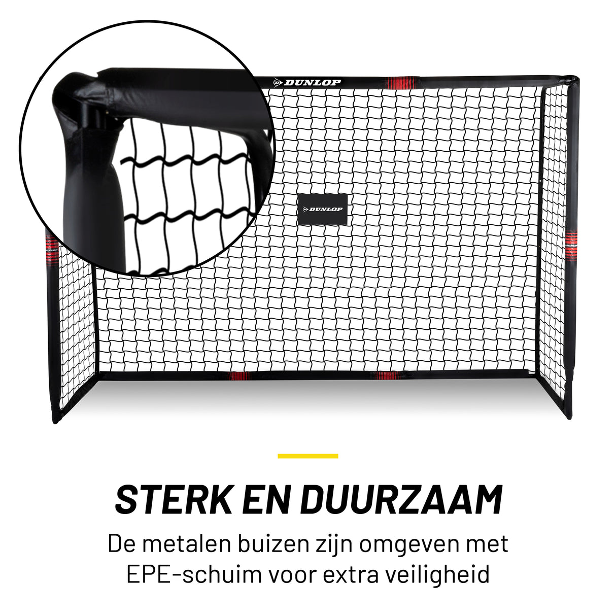 Dunlop Voetbaldoel 240 x 160 x 85cm - maximondo