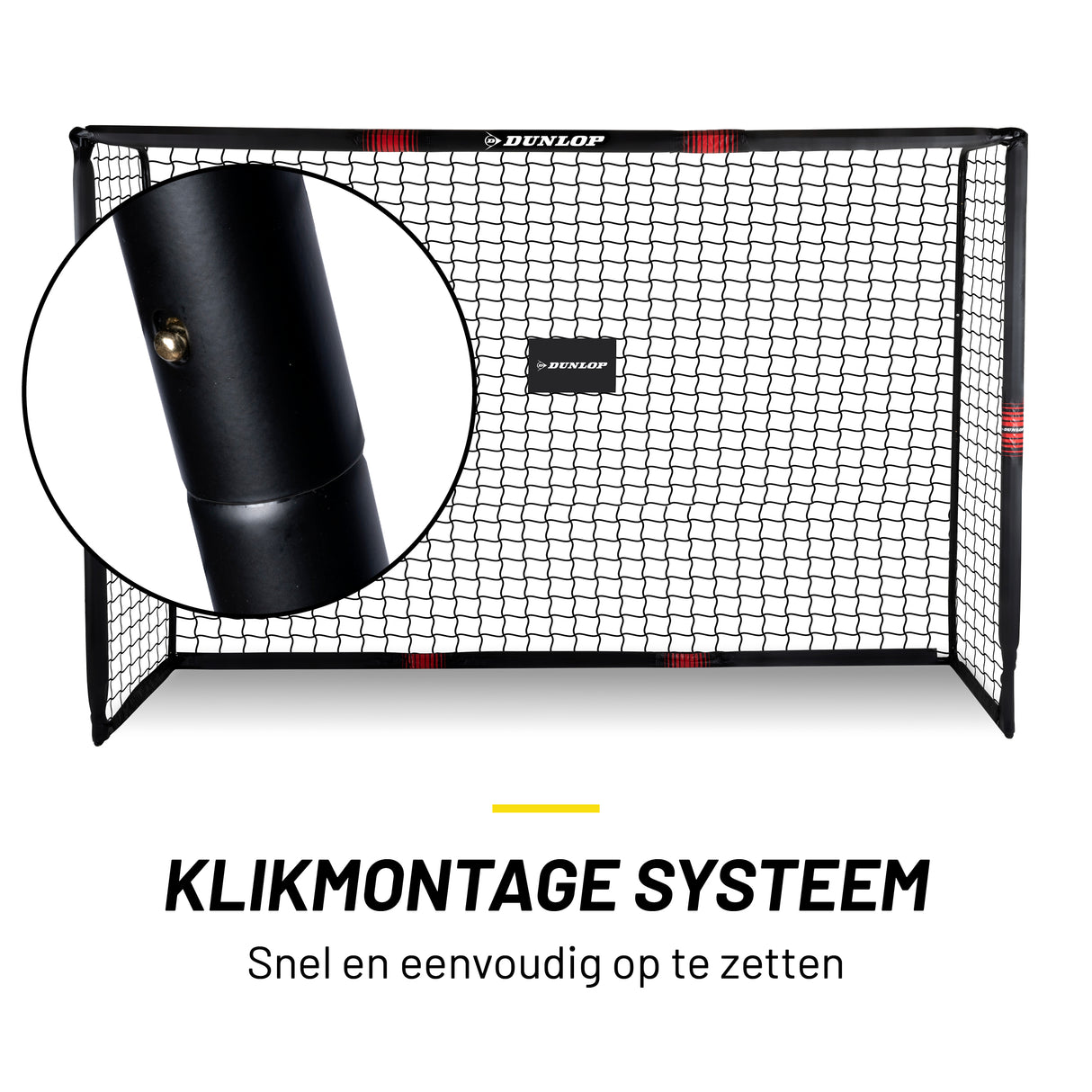 Dunlop Voetbaldoel 240x160x85 cm - maximondo