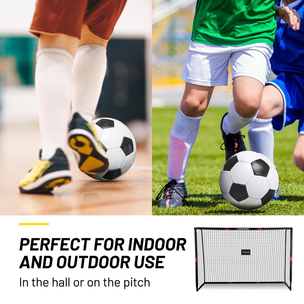 Dunlop Voetbaldoel 300x200x120 cm - maximondo