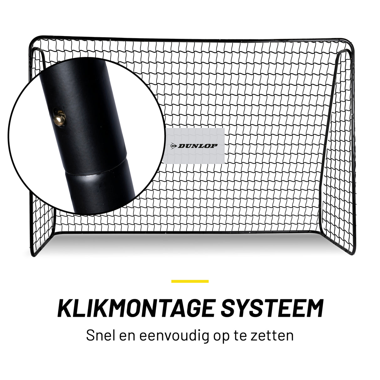 Dunlop Voetbaldoel 300 x 205 x 120cm - maximondo