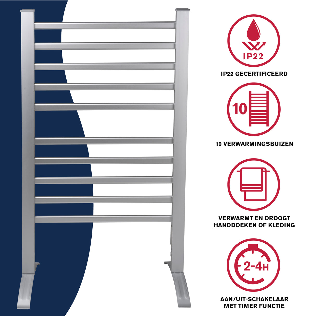 Dirt Devil Elektrische Handdoekradiator - maximondo