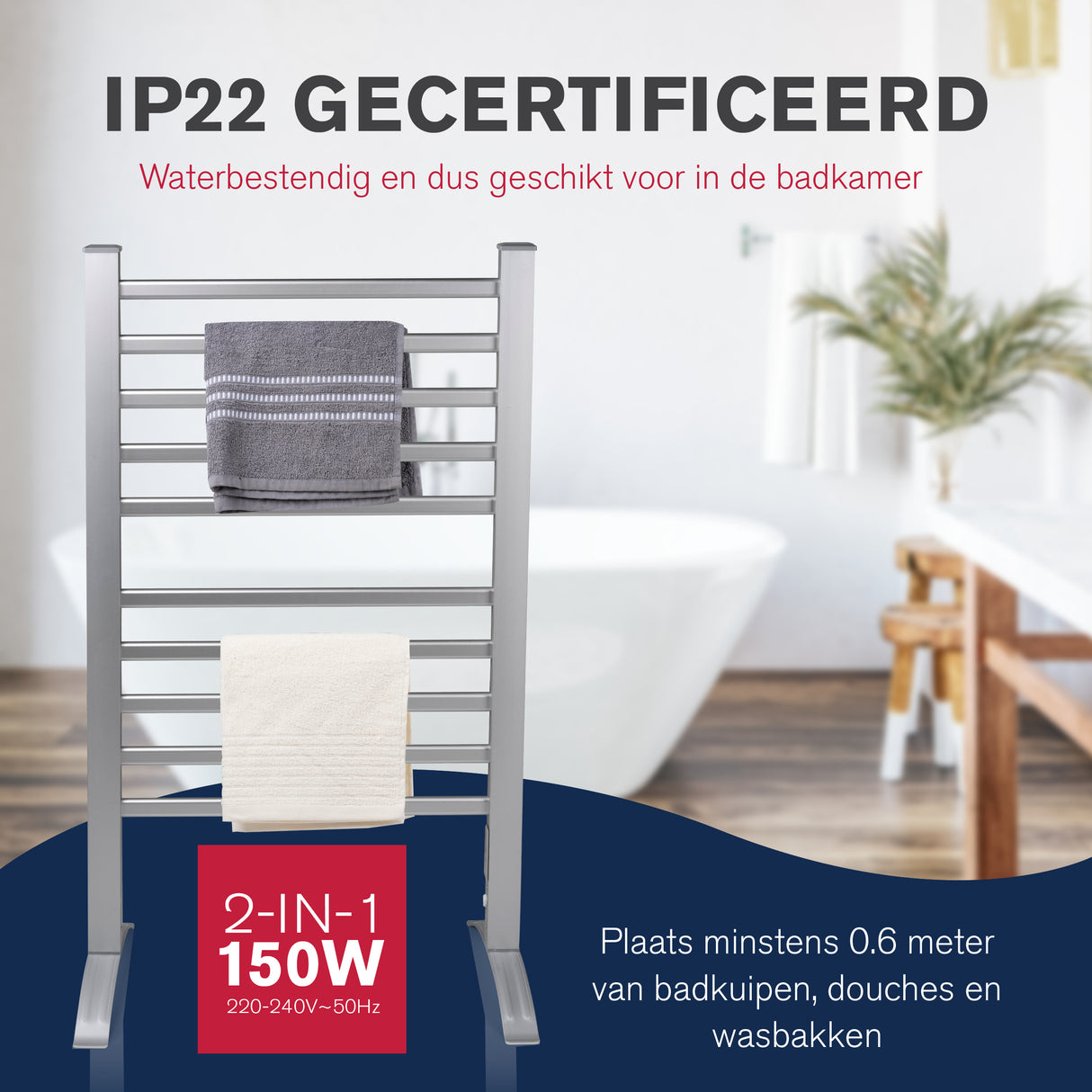 Dirt Devil Elektrische Handdoekradiator - maximondo