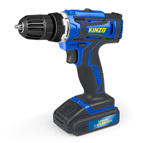 Kinzo Accuboormachine 14.4V Blauw - maximondo