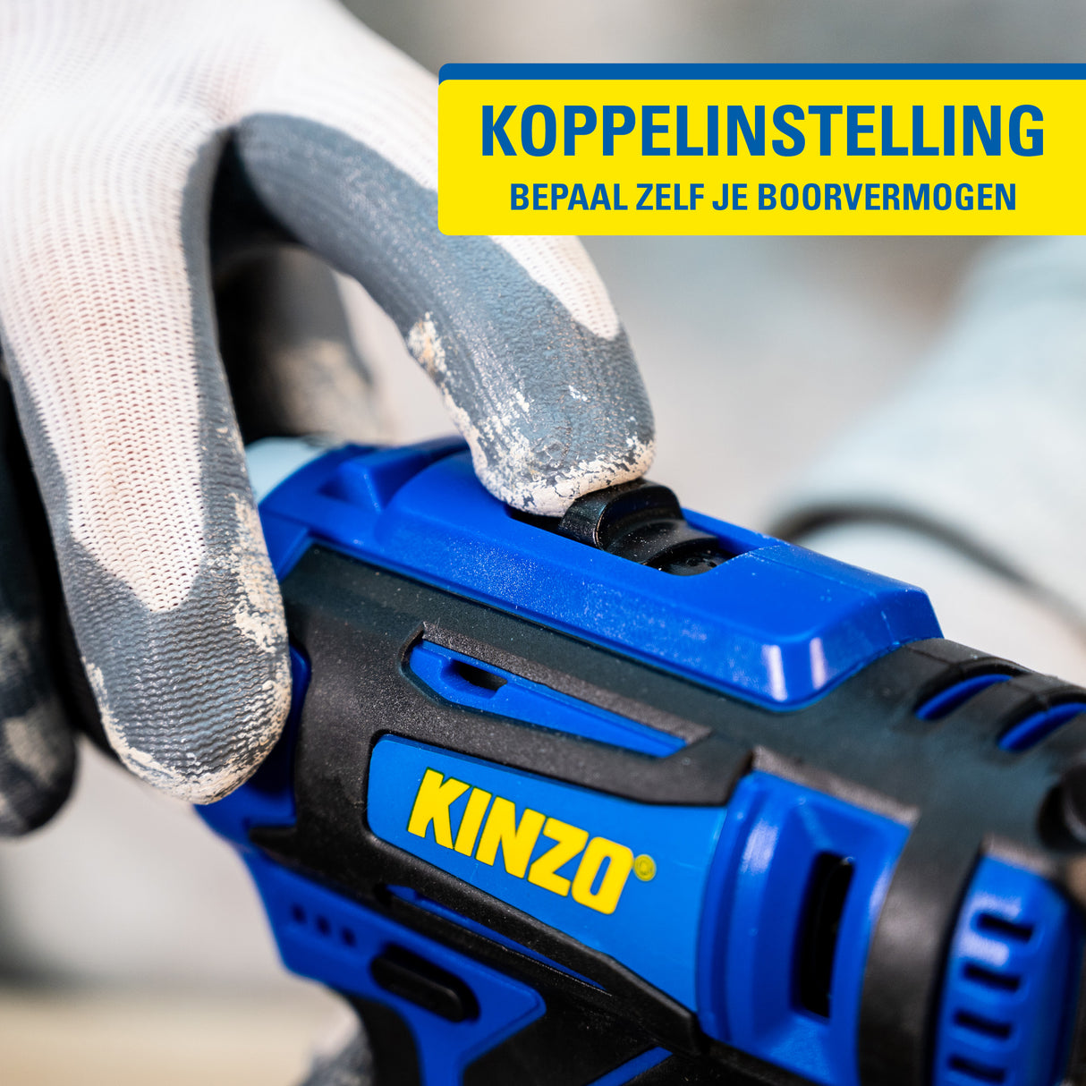 Kinzo Accuboormachine - Accu Boormachine met LED 14.4V - maximondo