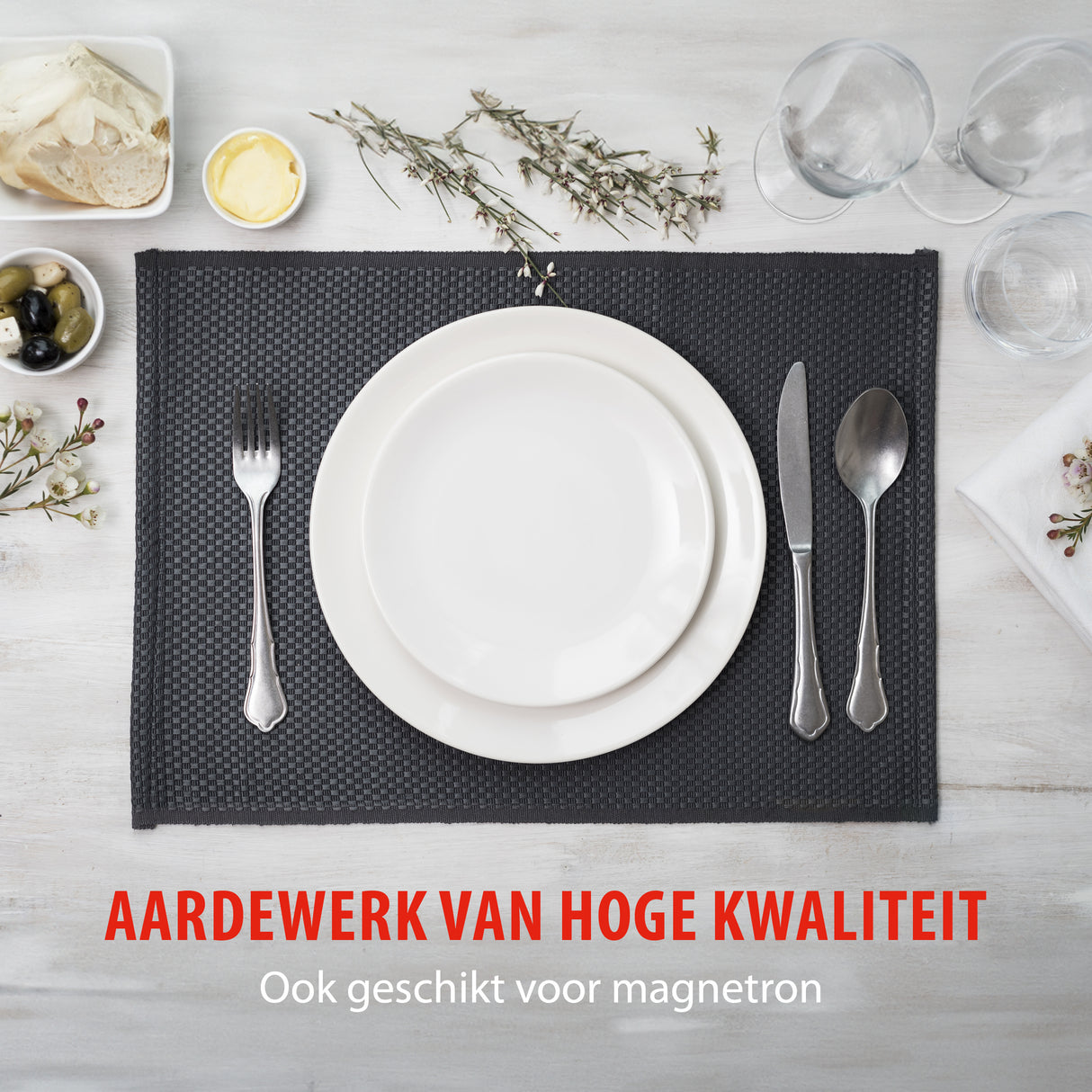 alpina serviesset 8 Persoons - Aardewerk Servies - maximondo