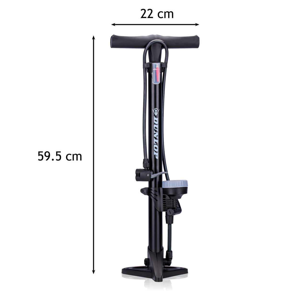 Fietspomp met Drukmeter 11Bar/160PSI - maximondo