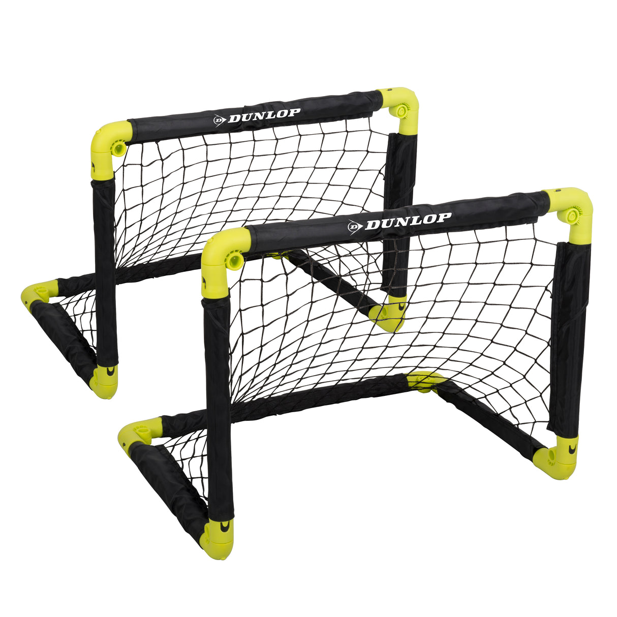 Dunlop Voetbaldoel 50 x 44 x 44cm set van 2 - Opvouwbaar - maximondo