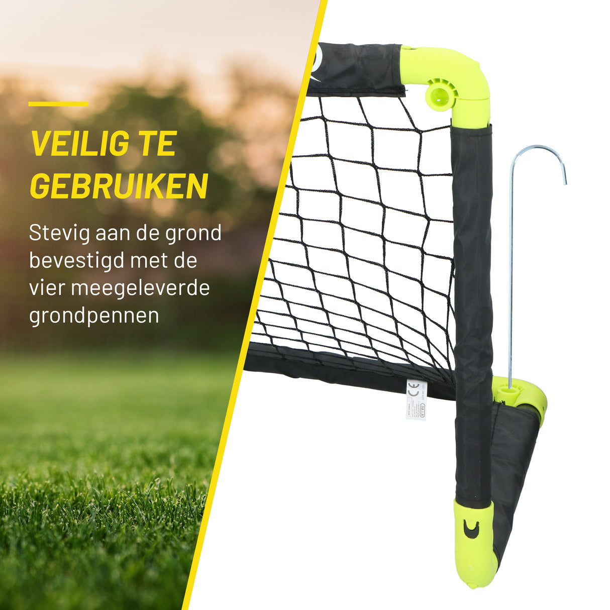 Dunlop Voetbaldoel Set Opvouwbaar - maximondo