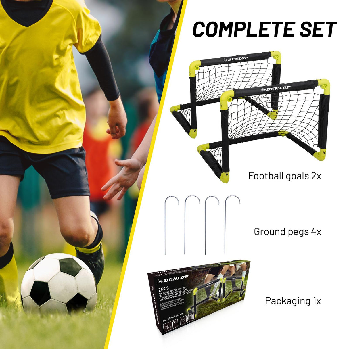 Voetbaldoelen Set - maximondo
