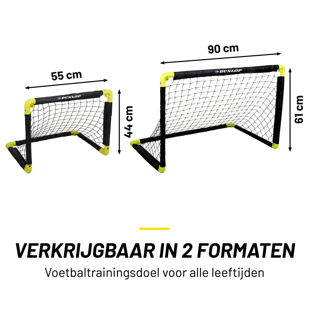 Dunlop Voetbaldoel 90x59x61 cm - maximondo