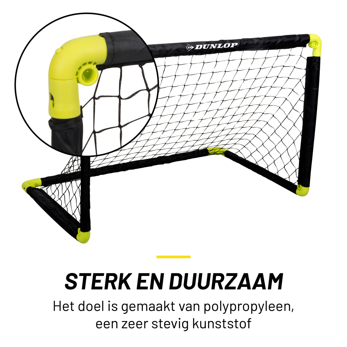 Dunlop Voetbaldoel 90 x 60,5 x 61cm - Opvouwbaar - maximondo