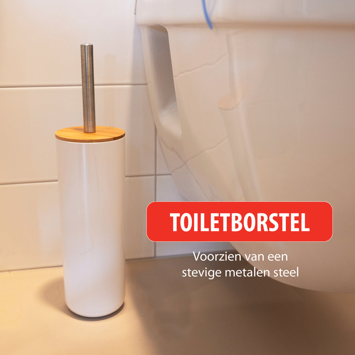 alpina Badkamerset Bamboe - Wit - maximondo