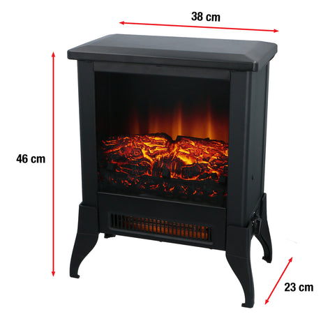 Classic Fire Verona Kachel Zwart