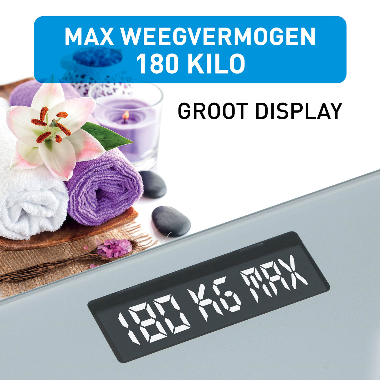 Grundig Personenweegschaal – Digitale Weegschaal - maximondo