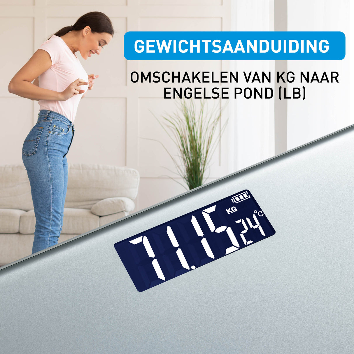 Grundig Personenweegschaal – Digitale Weegschaal - maximondo