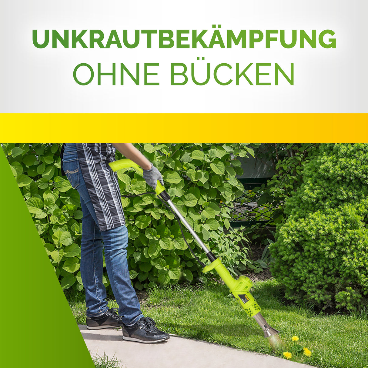 Kinzo 3in1 Onkruidbrander 2000W - maximondo