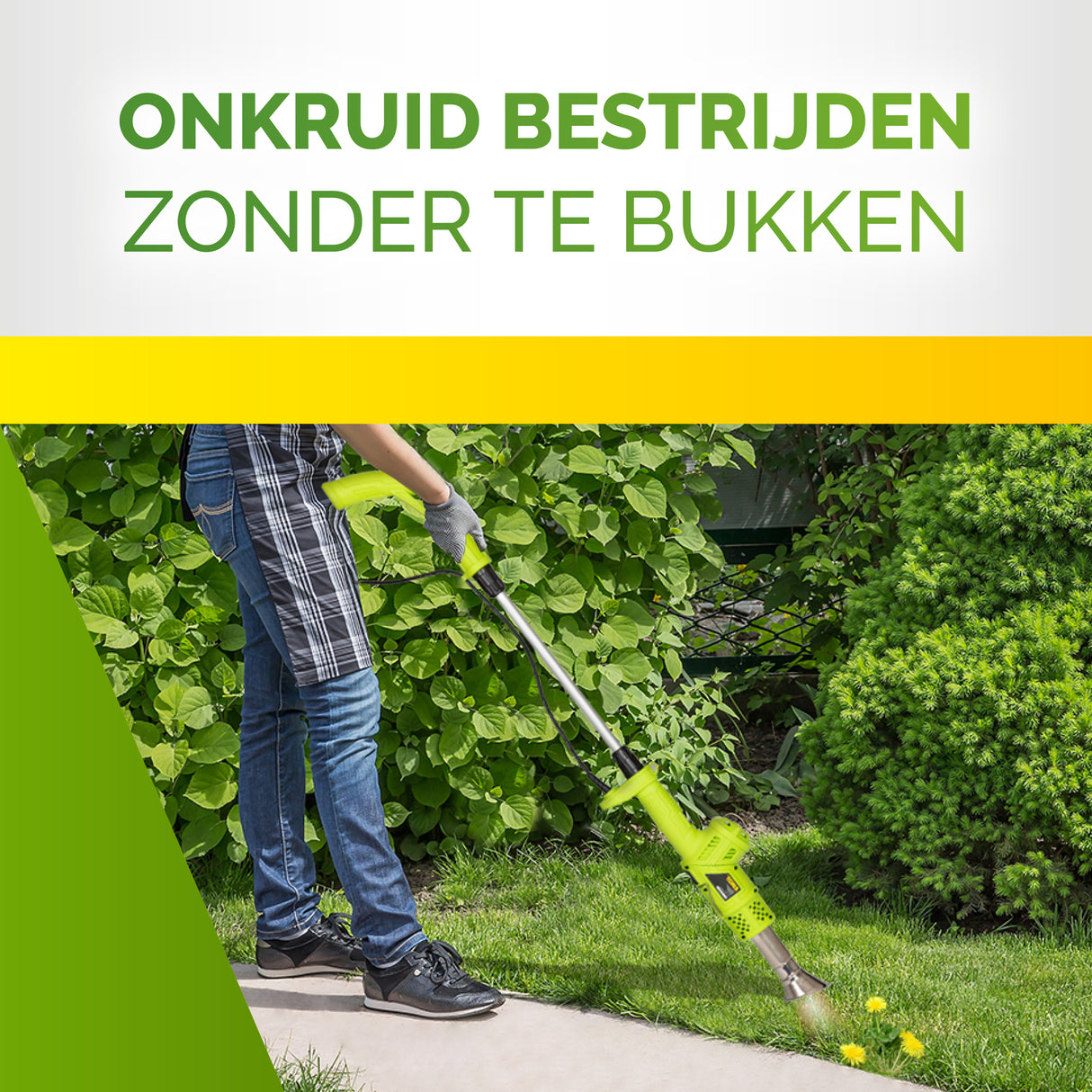 Kinzo 3in1 Onkruidbrander 2000W - maximondo