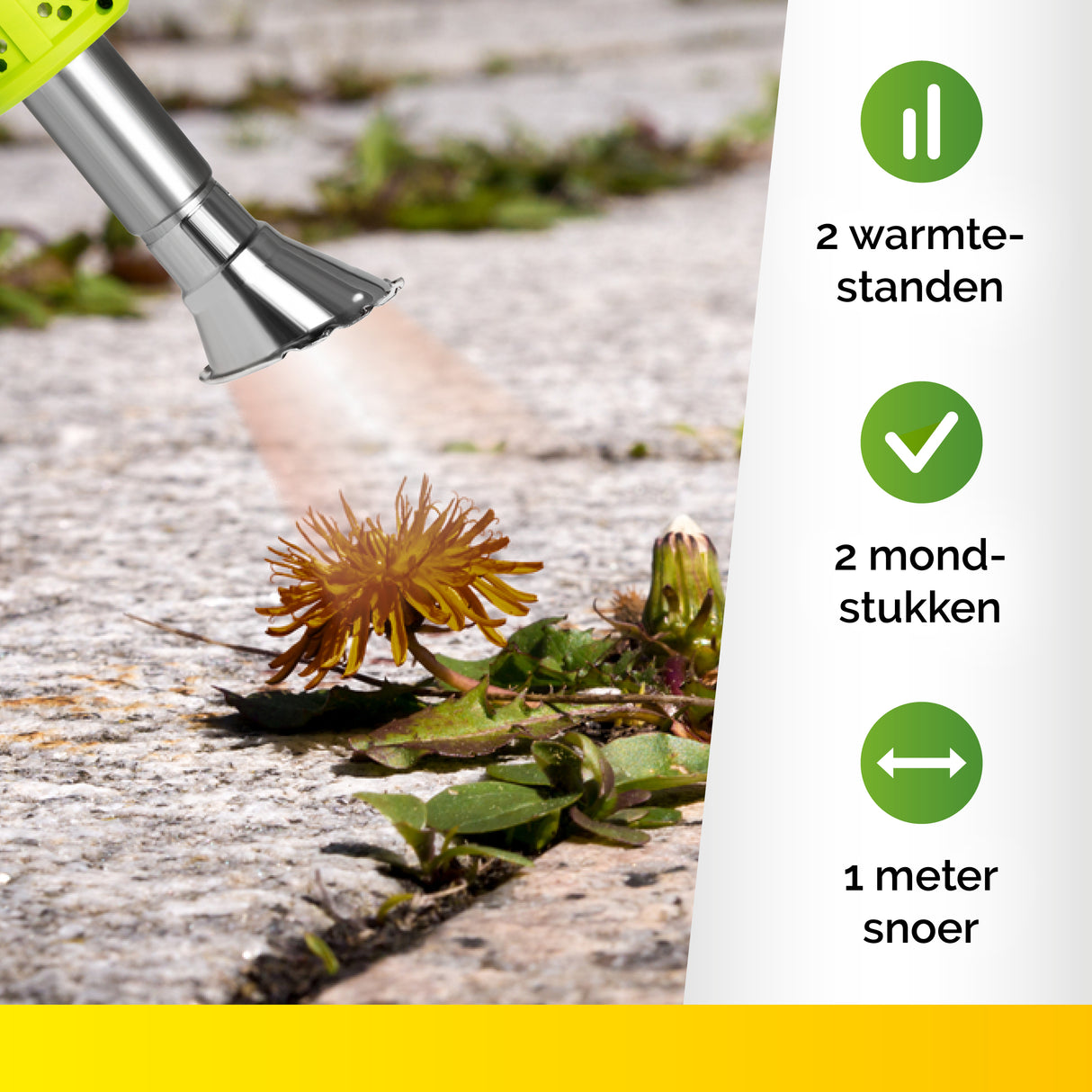 Kinzo Onkruidbrander 2000W - maximondo