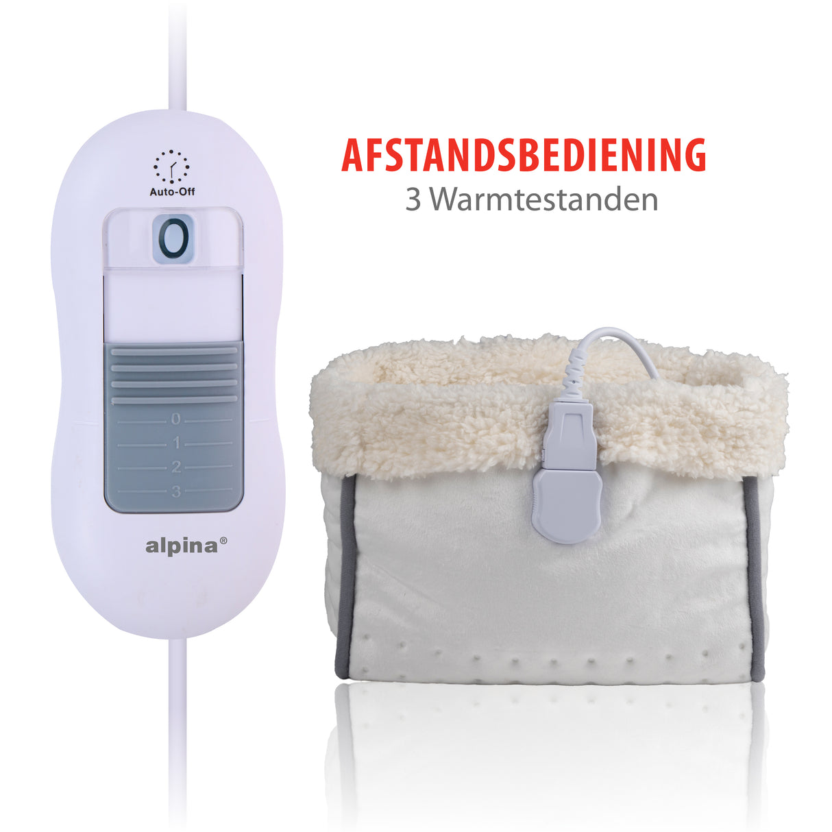 alpina Elektrische Voetenwarmer - maximondo