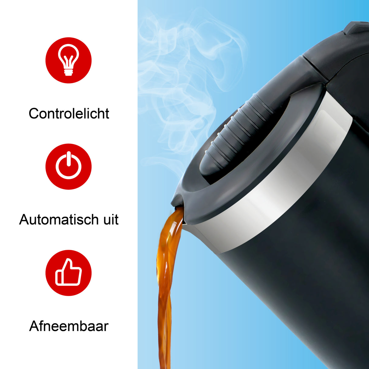 All Ride Waterkoker 24V, 0,5L - maximondo