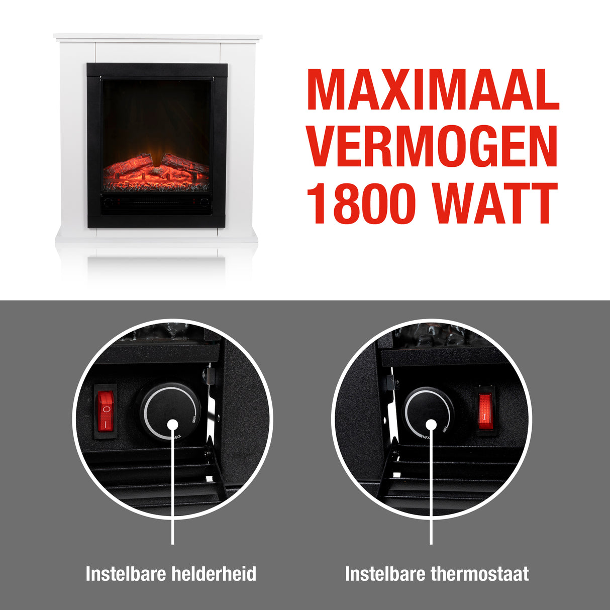 alpina Sfeerhaard Geneva - 1800W - maximondo