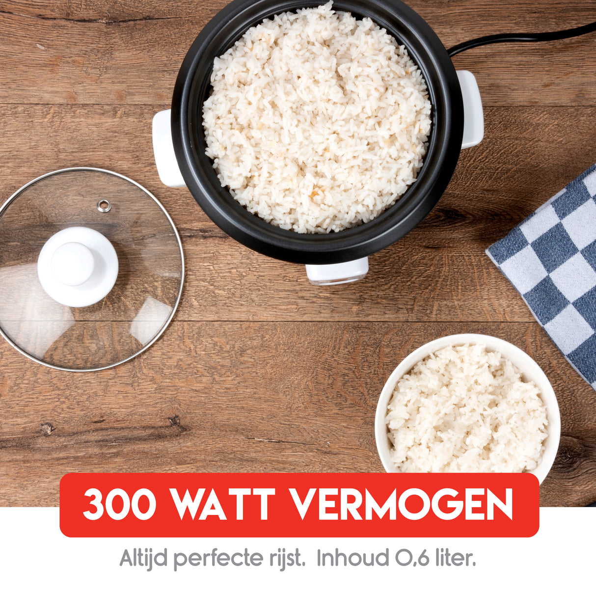 alpina Rijstkoker 0,6L 300W - maximondo
