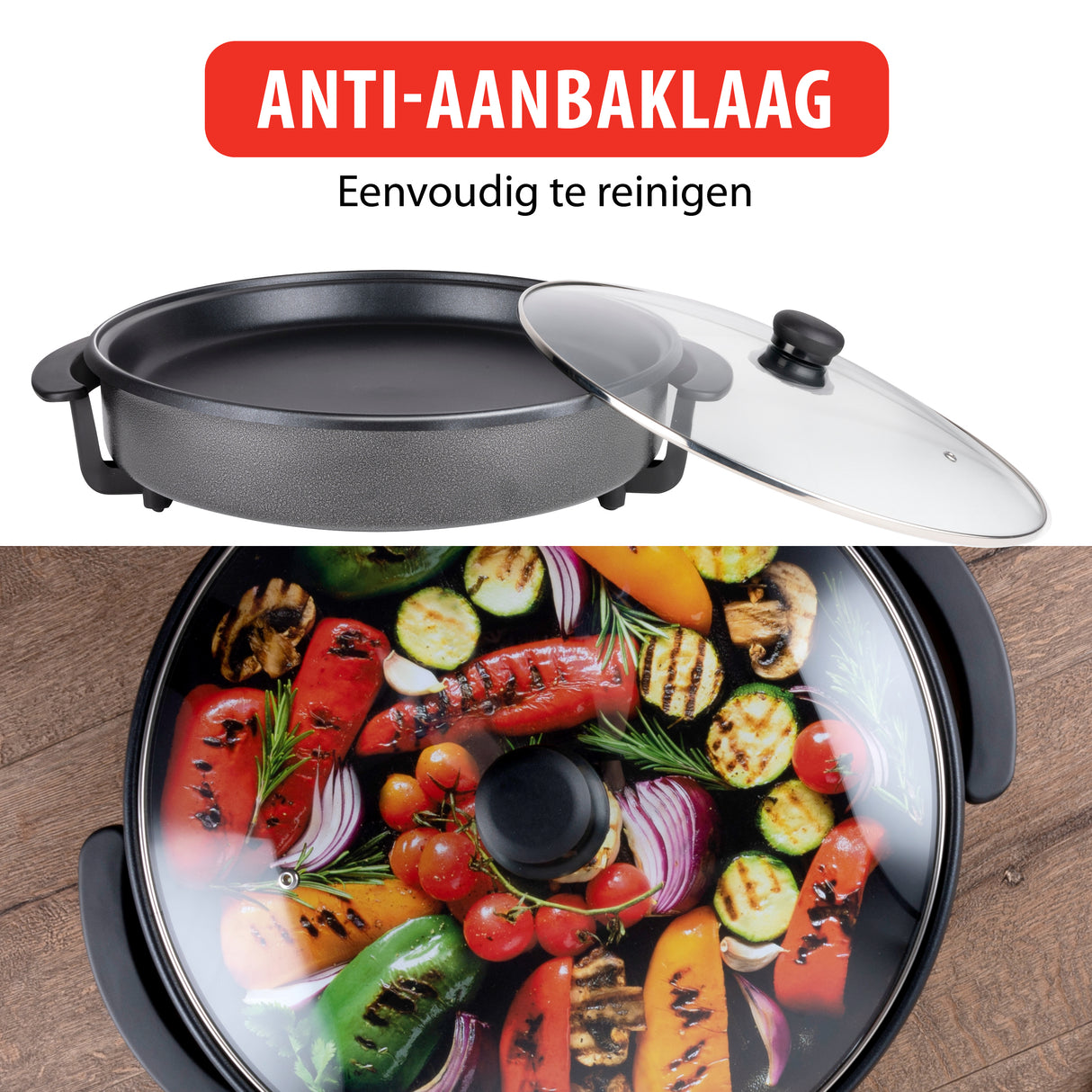 alpina Elektrische Hapjespan 1500W - maximondo